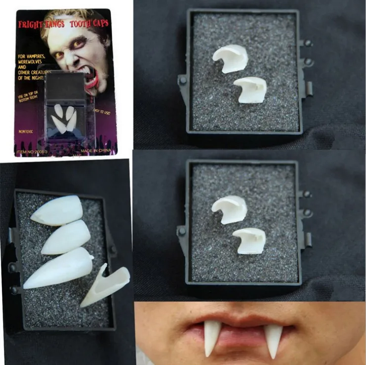 Makeup Ball Halloween Devil Canine teeth Ghost Tooth Corpse Vampire