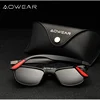 AOWEAR-gafas De Sol polarizadas con remaches para hombre y mujer, lentes De Sol Unisex con remaches UV400, 2022 ► Foto 3/6