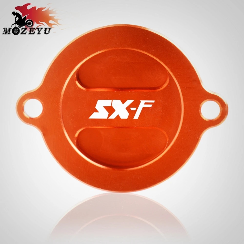 

For KTM 250 350 450 SX-F 505SX-F SX F CNC Aluminum Motorcycle Oil Cap Oil Fuel Filter Racing Engine Tank Cover