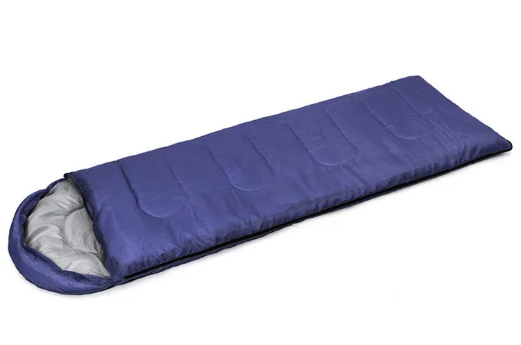 Сверхлегкий спальный мешок-конверт, удобный спальный мешок на гусином пуху, высококачественный хлопковый спальный мешок для кемпинга