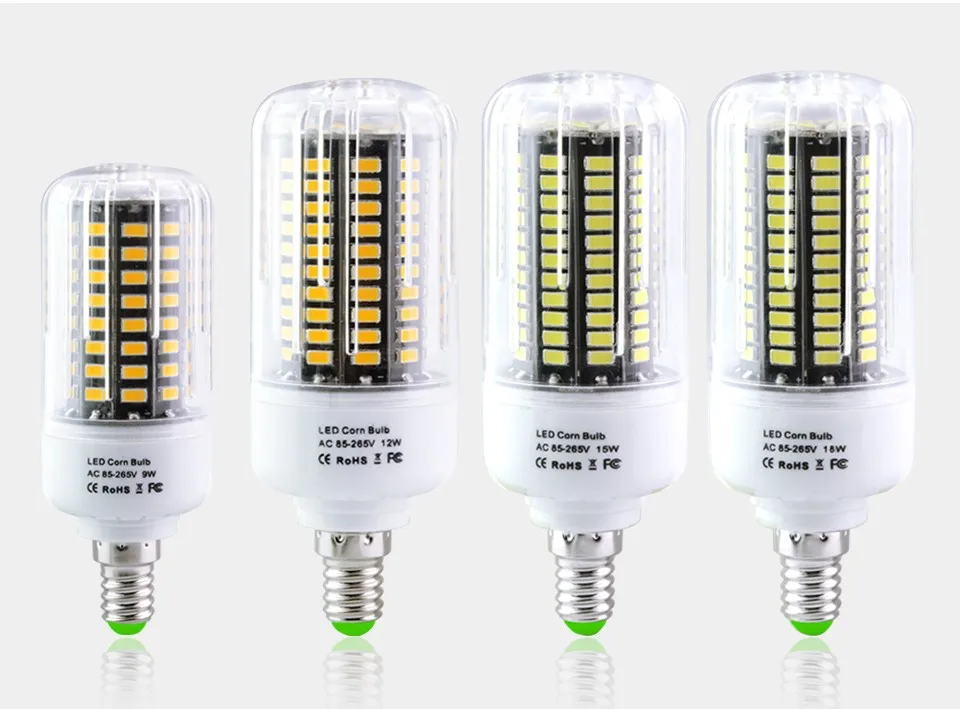 Goodland E27 LED Lamp E14 LED Light 220V 110V LED Bulb 3.5W 5W 7W 9W 12W 15W 20W LEDs Corn Light SMD 5736 No Flicker Lights (12)