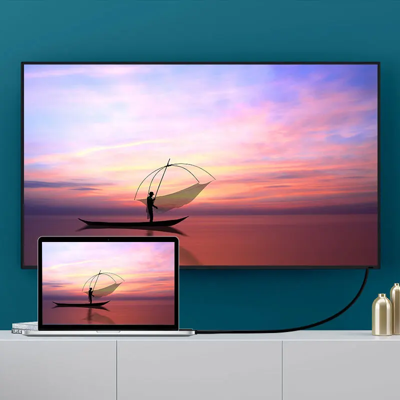 Biaze Mini DisplayPort HDMI адаптер DP кабель Thunderbolt конвертер для MacBook Air 13 Surface Pro 4 2k|Адаптеры 3|