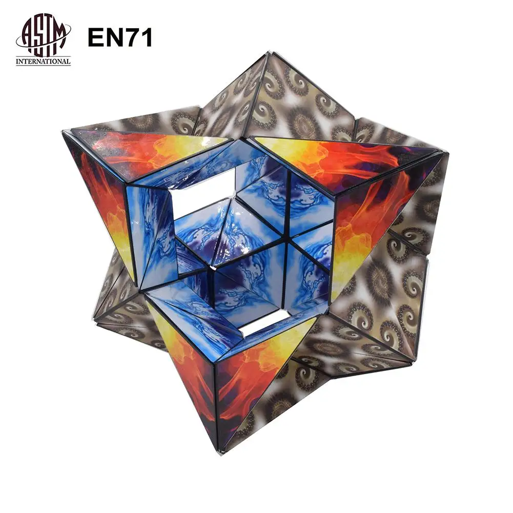 5D Space Magic Cube 3*3 Interaction Pressure Relief Toy Professional