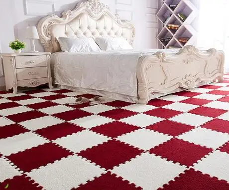 4 шт./партия 30x30 см EVA плюшевые коврики-головоломки детские коврики для ползания, спальни, гостиной