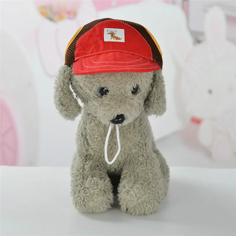 Canvas Small Pets Cap Hat Dog Cat Headband Summer Outdoor Headdress Costumes Hair Band Visor Hat Festival Cat Dog Band 40JA11 (8)
