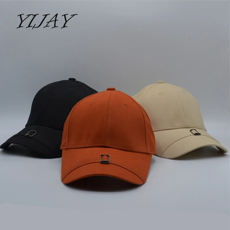 

2018 new spring summer baseball cap men's adjustable leisure hats solid color snapback caps bone masculino casquette homme