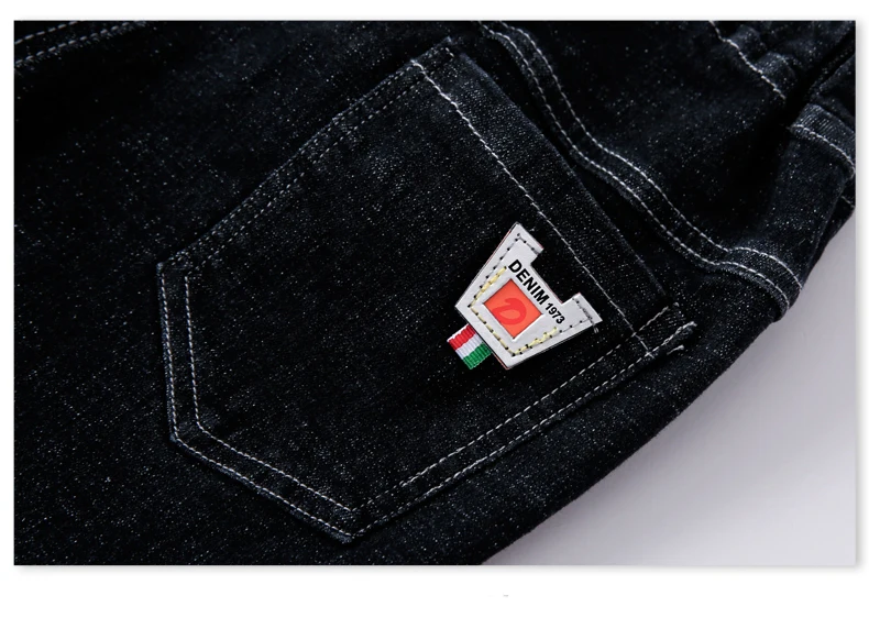 Детская одежда высококачественные штаны для мальчиков Повседневные детские джинсы для Демисезонный джинсы для взрослых мальчиков брюки эластичный пояс От 5 до 14 лет