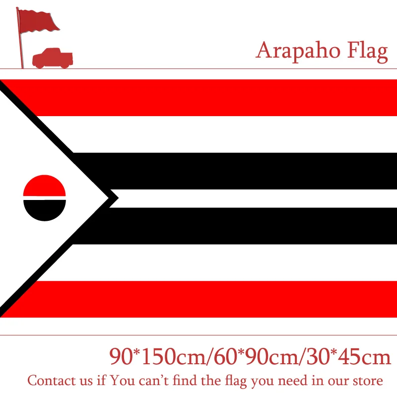 

Free shipping 60*90cm 90*150cm 30*45cm Car Flag 3ftx5ft U.S. Native American Tribal Arapaho Flag For Decoration Office