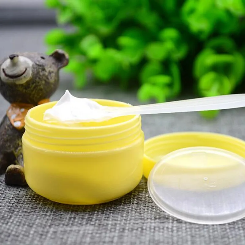 

5Pcs/lot Refillable Bottles cosmetic jars Pot Box Nail Art Cosmetic Bead Storage Makeup Cream Box Plastic Container Round Bottle