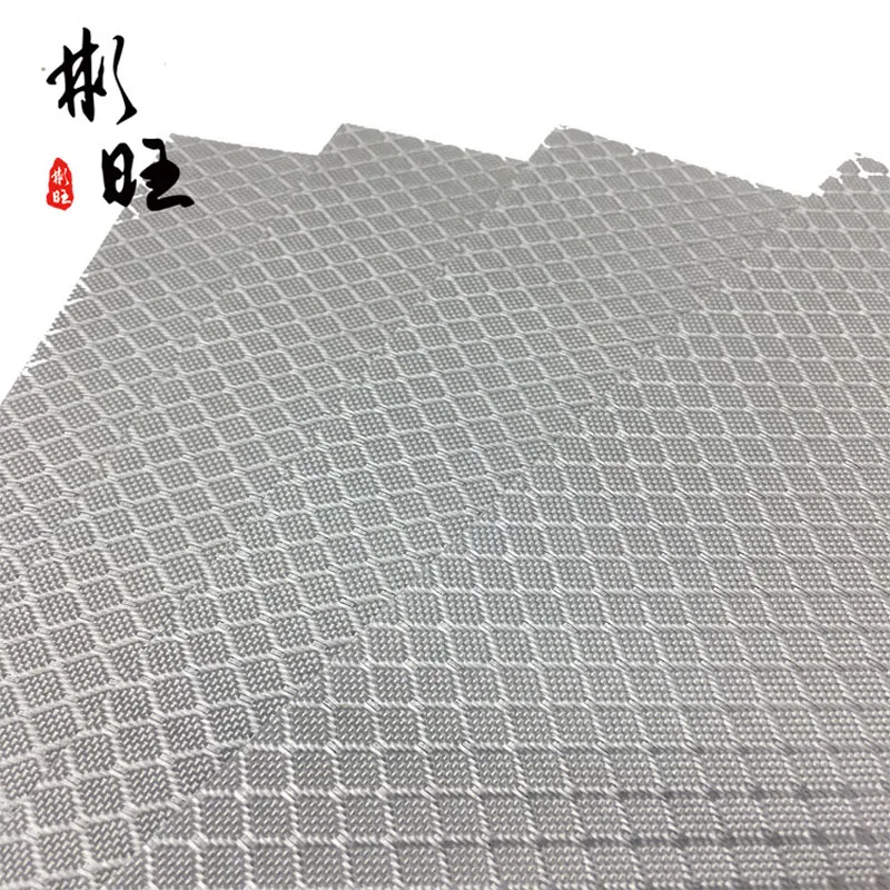 

1k carbon fiber plate high hardness composite material electroplating silver, small diamond shape,surface smooth and smooth,