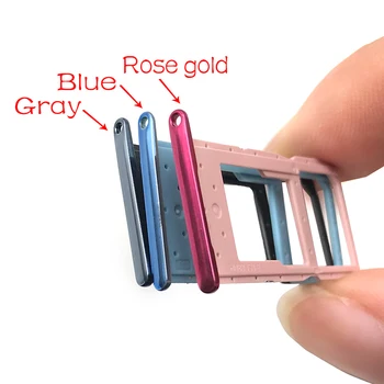 

New SIM Card Tray Slot Holder Adapter Accessories For Huawei P Smart 2019 / honor 10 lite Replacement Parts