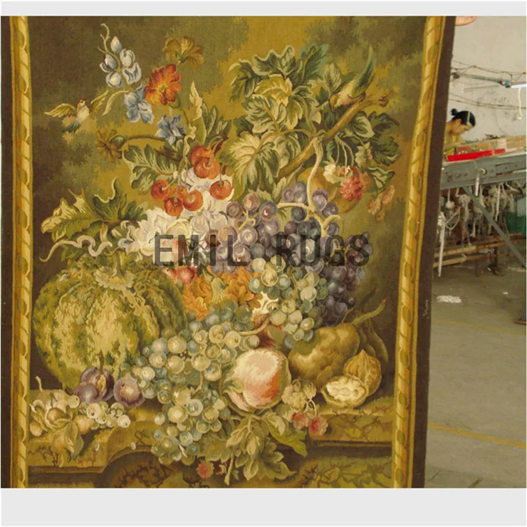 

Tapestry Hanging Tapestry Needle Gobelin Tapestry Antique Aubusson French Hand Woven Wool Tapestry