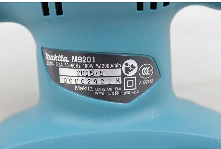 Япония Makita M9200B/01B Деревообработка наждачной машины M9202B дерево полированный полировки Jil Sander M9203B