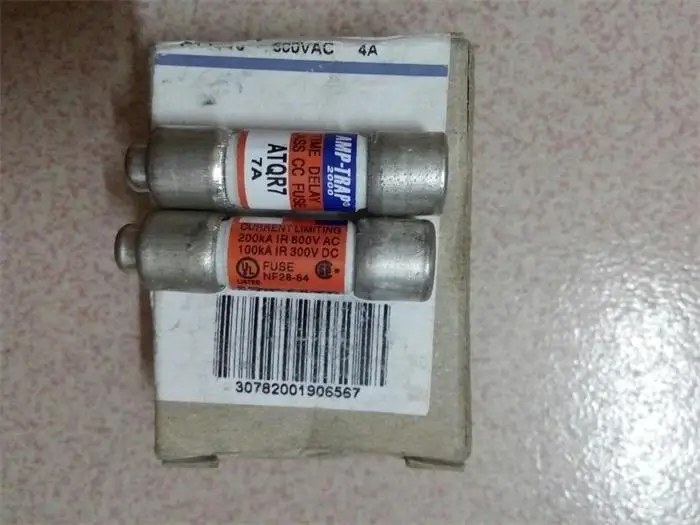 

ATQR 7 Delay Insurance Sifa Lei US Mandelson AMP-TRAP FERRAZ fuse 10X38 genuine 7A