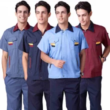 10 комплектов-рубашка и штаны) 4XL популярная мужская Удобная серая рабочая одежда большого размера комплекты костюмов мужские комбинезоны