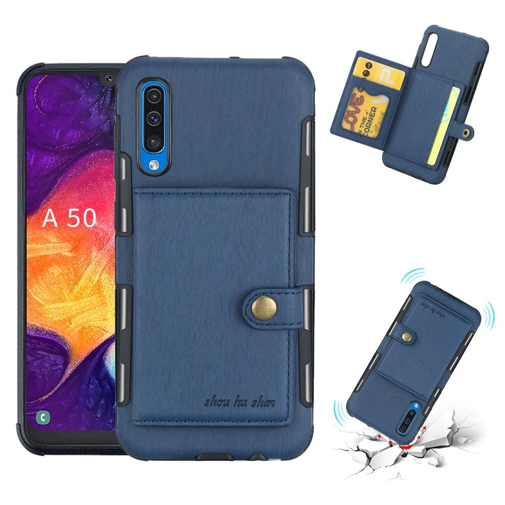 Чехол для Samsung Galaxy A50 A70 A20 M10 M20 M30 S10 Plus S9 S8 NOTE8 NOTE9 A5 2017 A8 2018 чехол телефона кошелек
