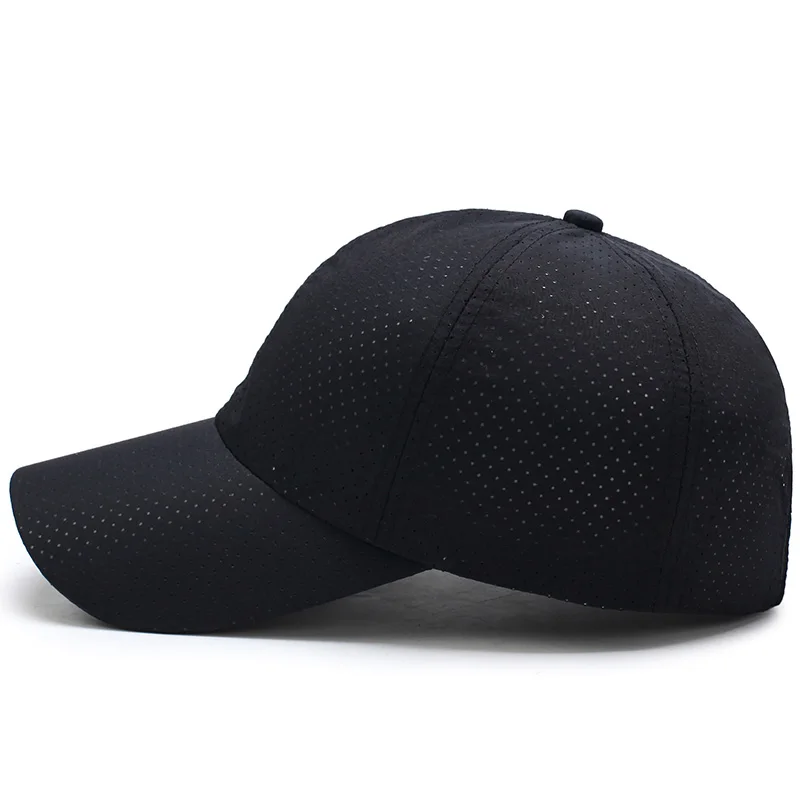 [AETRENDS] Men Women 2017 Summer Snapback Quick Dry Mesh Baseball Cap Sun Hat Bone Breathable Hats Z-5109
