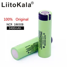 Liitokala NCR18650B новая Оригинальная 3,7 v 3400mah 18650 перезаряжаемая литиевая батарея для фонариков