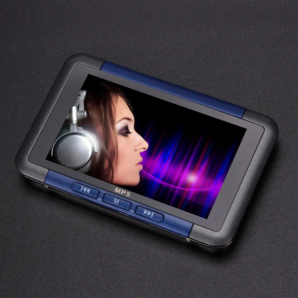 HIPERDEAL цифровой плеер 4," ЖК-экран медиа FM радио видео кино музыкальный плеер Спорт с наушниками USB кабель D30 Jan11