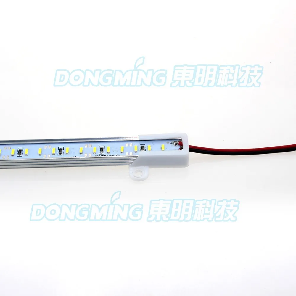 Алюминий U/V Профиль 1 м LED Жесткий полосы 4014 SMD 144 СИД Luces бар свет 12 В кухня ювелирные витрина свет холодный белый