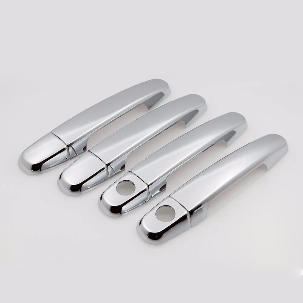 

Хромированная 4 дверная крышка ручки W/O пассажирская Сторона Замочная скважина для Toyota 04-08 Camry Solara/07-12 Yaris/04-09 Prius