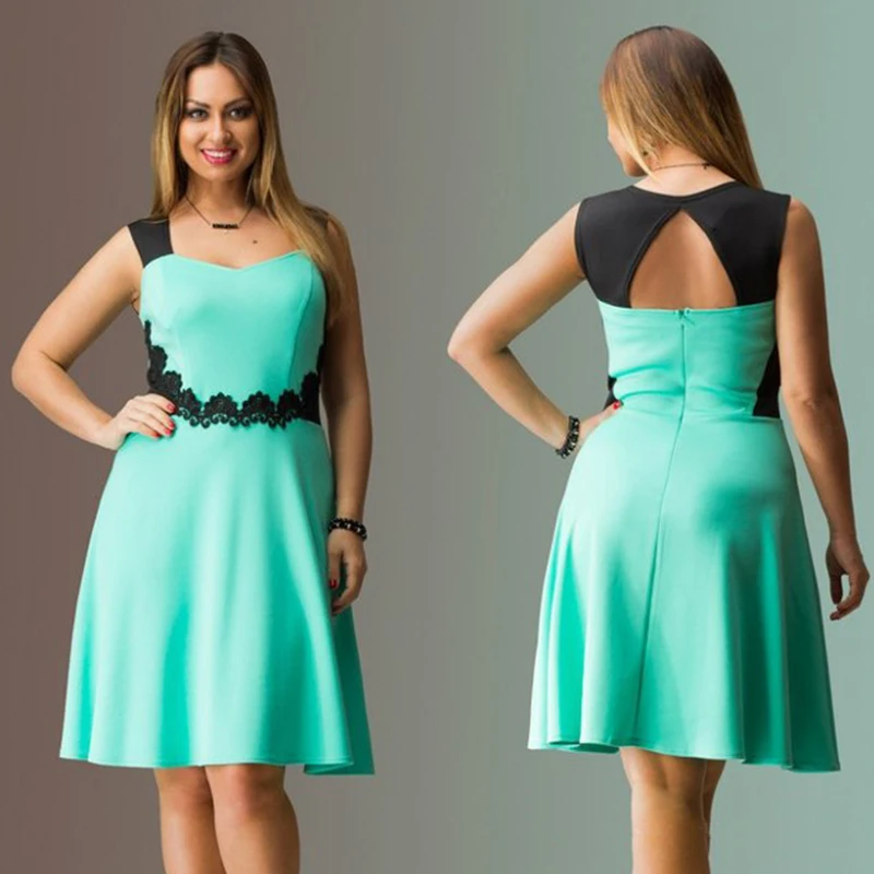 Office Work Vestidos Dress 2015 Women spring summer Sleeveless sexy