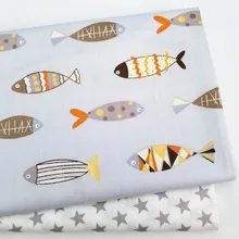 Дети хлопок лист ткань хлопок Лоскутная Ткань для DIY шитье стеганое жир четверти материал для ребенка и ребенка