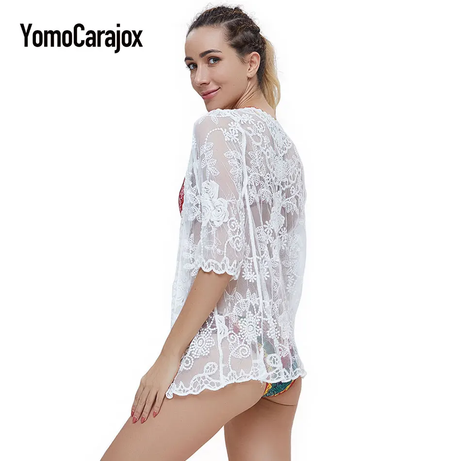 

Sexy Women Lace Beach Wears Dress Crochet Bikinie beach Cover Up Swimwear Swimsuits Hollow Out Swim Suit Ladies Cover Up