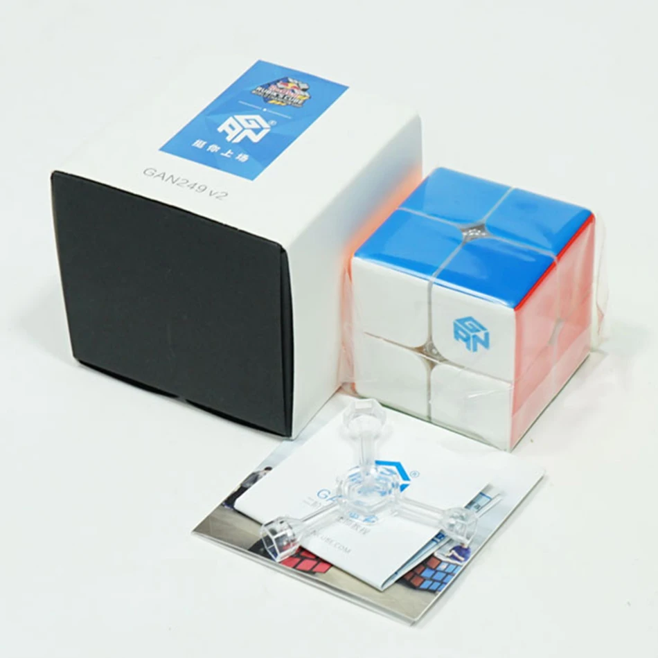 GAN249 V2 2x2x2 головоломка куб 2x2 скоростной Gan 249 V 2 Магнитный магический