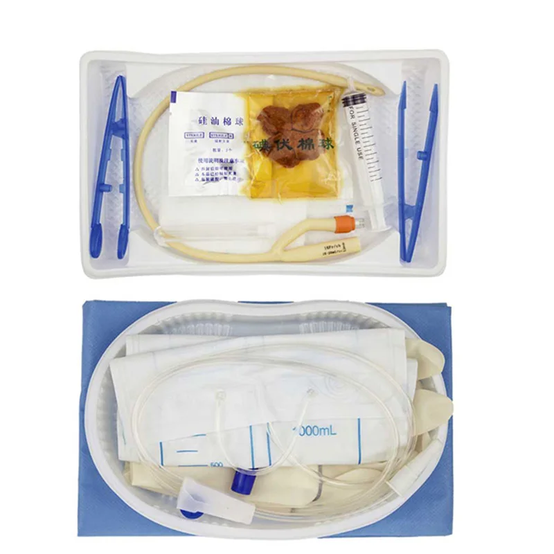 1 пакета(ов) одноразовые стерильные уретральной катетеризации комплект