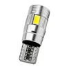 4 unids T10 W5W canbus no error 6 5630 SMD 5730 luces LED cuña bombilla led de alta potencia de aparcamiento de coche lámpara de niebla auto de luces 12 V ► Foto 2/6