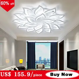 L97cm 38w Современный стиль подвесные светильники для гостиной Dingning комнаты и спальни художественная Мода белый подвесной светильник AC220V 110V