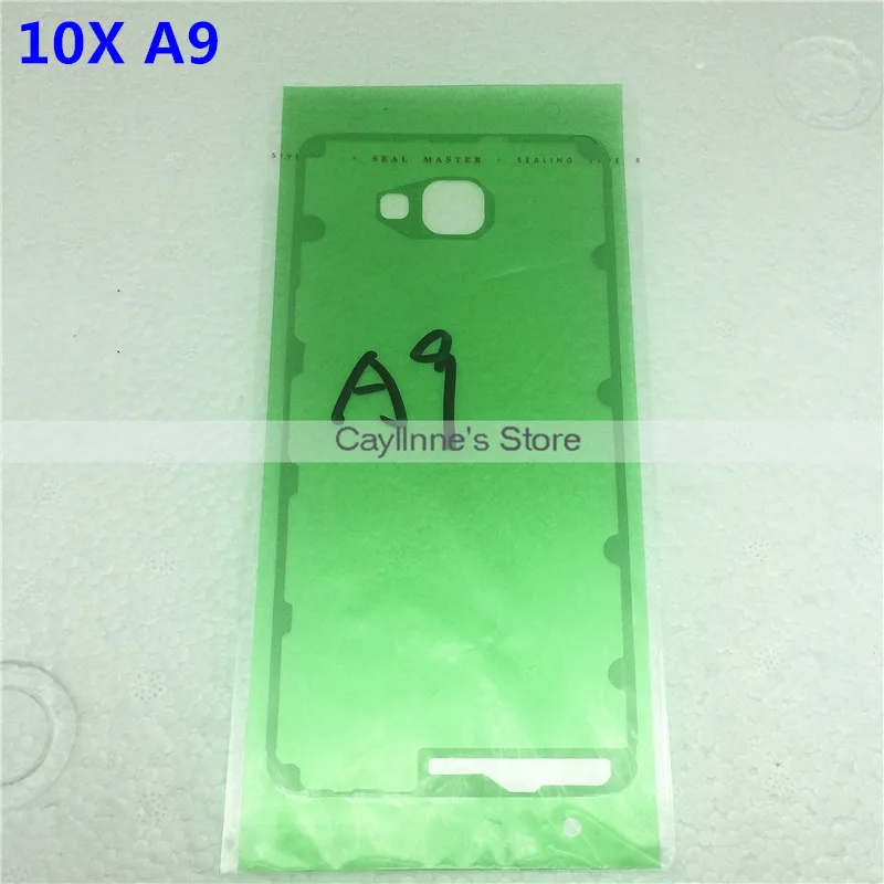 

10pcs Original New Sticker For Samsung Galaxy A3/A5/A7/A9 2016 3M Glue Back Battery Door Adhesive Sticker Parts