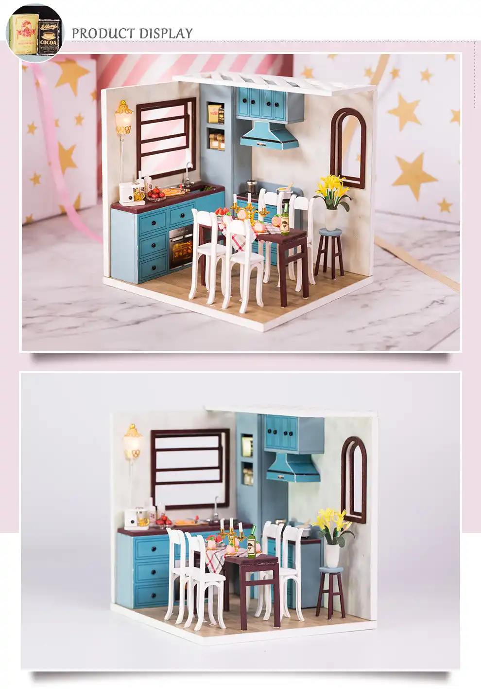 diy miniature dollhouse kit time apartment