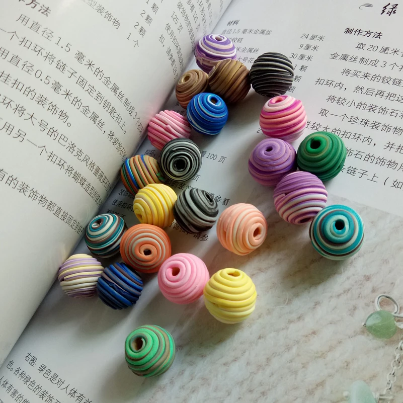 beads clay