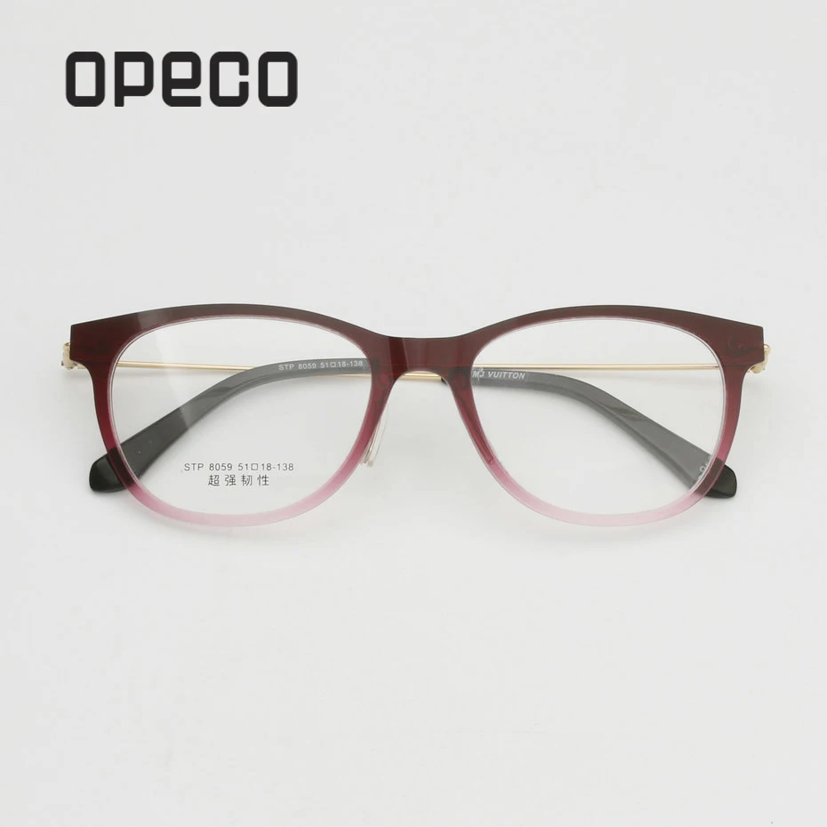Opeco Oculos New Arrived Vintage Myopia Glasses Tr90 Light Eyeglasses