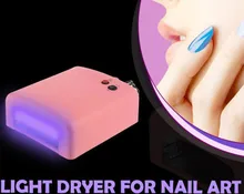 36W EU Plug Ultraviolet 220V UV Lamp LED Lamp for Nail Dryer Nail Lamp Curing for UV Gel Nails Polish Nail Art Tools