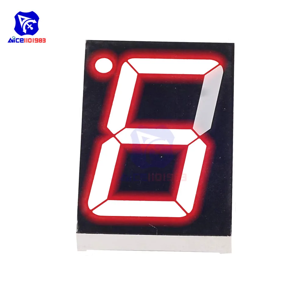1PCS NEW 1.8 inch 1 digit Green Led display 7 segment Common cathode
