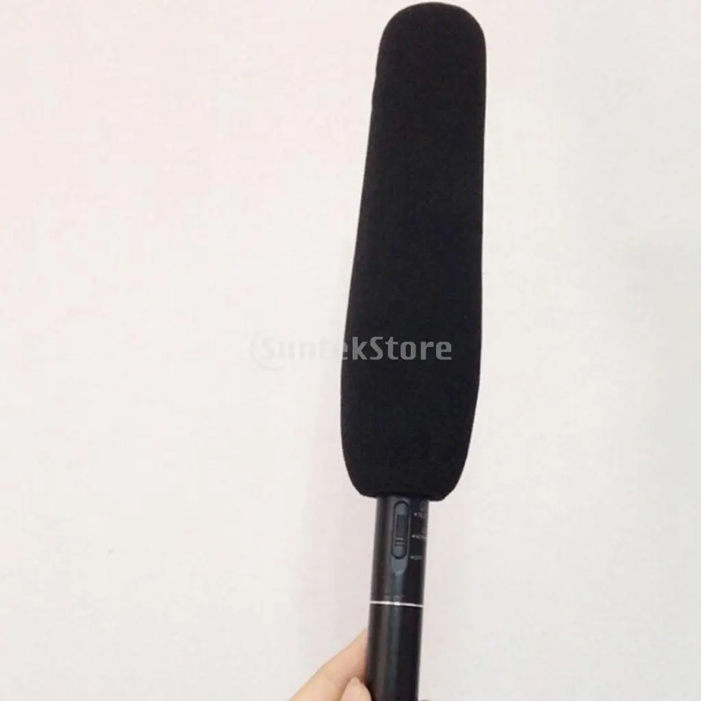 12.5 cm Long Foam Sponge Windscreen Shotgun Cover for Microphone