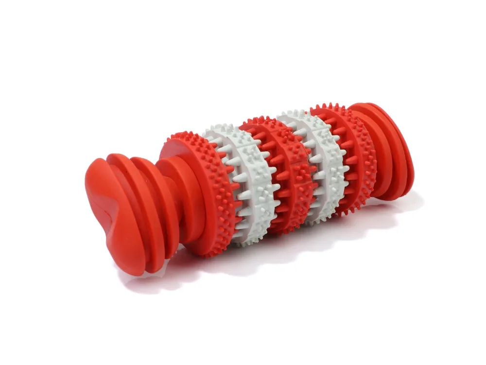 Dog Toy Interactive Rubber Resistance To Bite Dog Toy Tooth Cleaning Chew Training Toys Pet Dog Cat Puppy Elasticity Teeth Stick (9)
