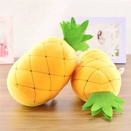 

The simulation pineapple fruit dolls dolls plush toys down cotton20cm