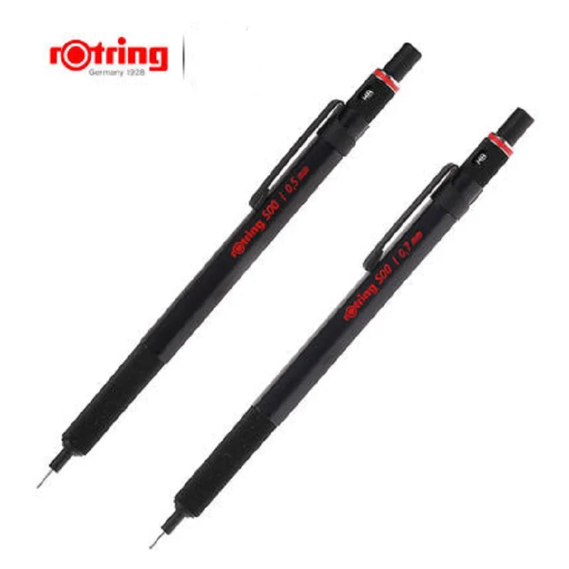 Германия rotring 500 автоматический карандаш для рисования механические карандаши 0,5 мм 0,7 мм 5 шт./партия