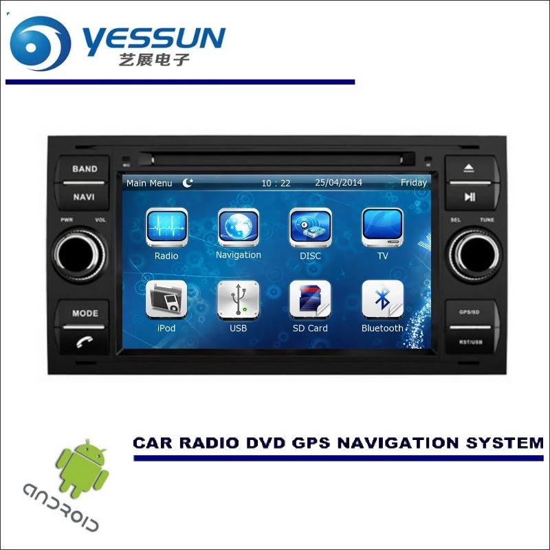 Flash Deal YESSUN Wince / Android Car Media Navi System For Ford C-Max / Galaxy 2005~2009 CD DVD GPS Player Navi Radio Stereo HD Screen 1