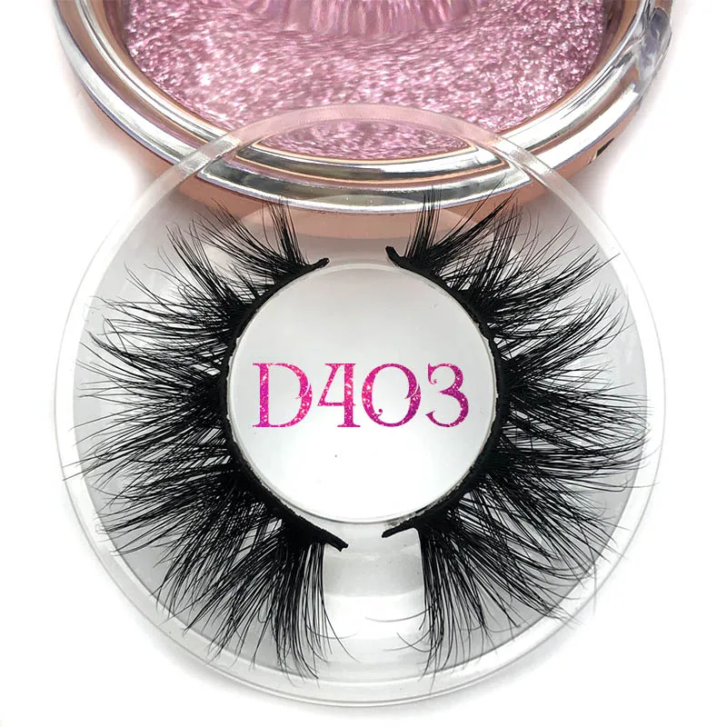 

Mikiwi D403 Eyelashes 3D Mink Lashes Luxury Hand Made Mink Eyelashes Medium Volume Cruelty Free Mink False Eyelashes Upper Lash