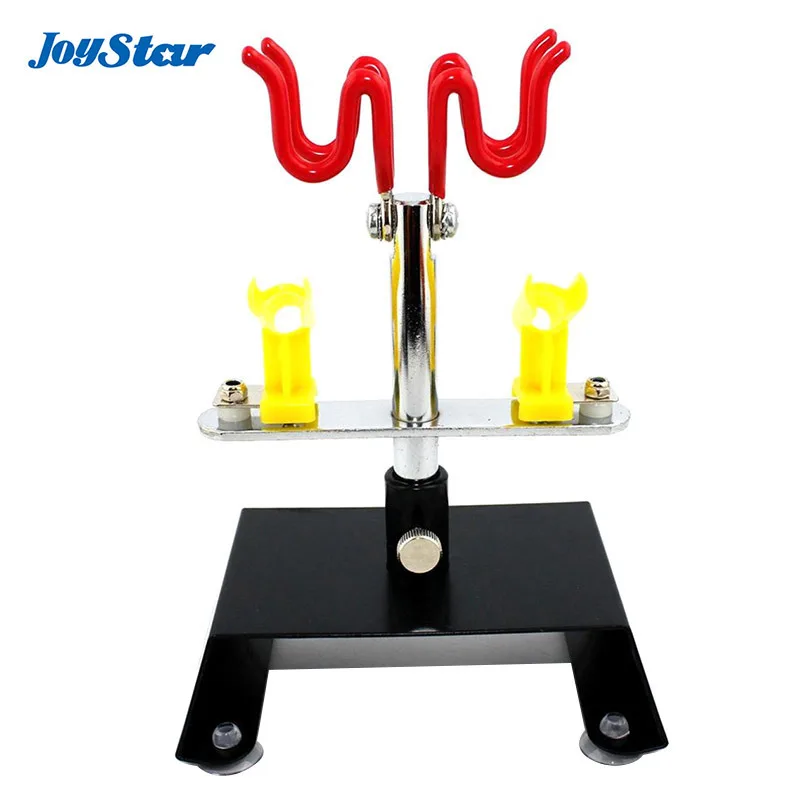 ABEST New 2+2 Airbrush holder clamp-on Table mount Hobby Stand AB-H2 | Красота и здоровье