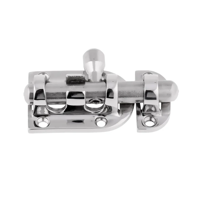 1pcs Durable 316 Stainless Steel Barrel Bolt Marine Hardware Cabinet 1pcs Durable 316 Stainless Steel Barrel Bolt Marine Hardware Cabinet Door Latch Lock For Kayak Canoe Fishing Boat Accessories