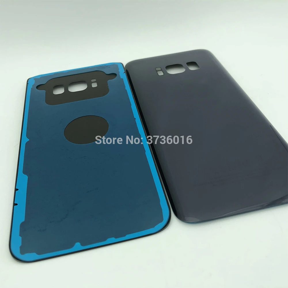 1 шт. Высокое качество задняя крышка Корпус чехол для samsung Galaxy S8 G950 поврежденных Задняя Крышка аккумуляторной батареи Замена Ремонт