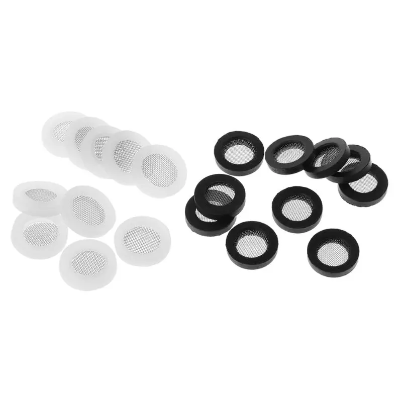 

20pcs O Ring Rubber Gaskets With Net Hose Seal Washers For Shower Head Inlet Pipe