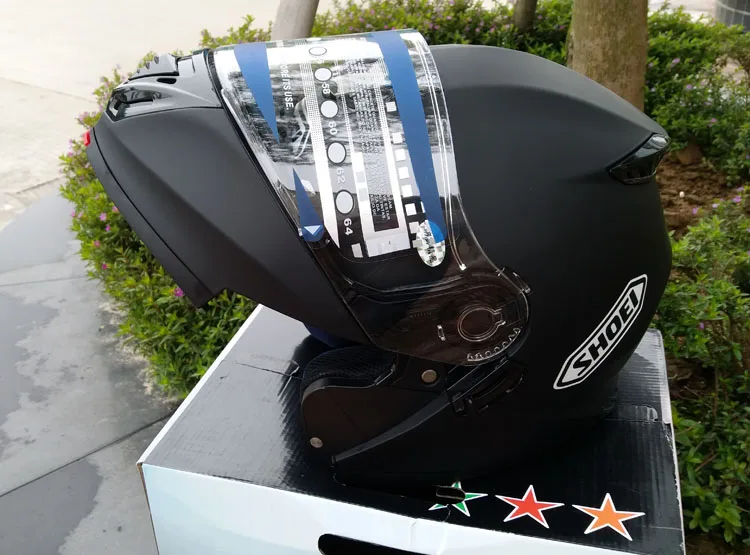 

Flip Up motorcycle helmet full helmet Motorcycle Helmet ATV helmet Safety dual lens matte black, Capacete