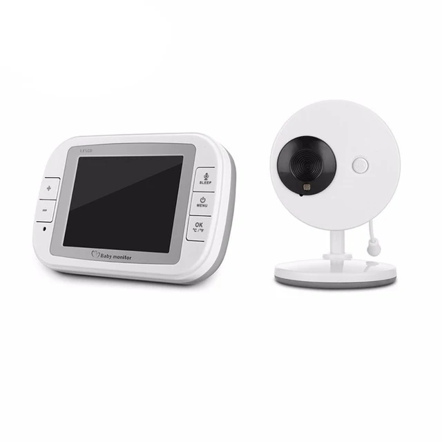 

Wireless Security Baby HD Nanny Night Vision Temperature Monitors Convenient For Kids Babies Care 3.5 Inch Babysister